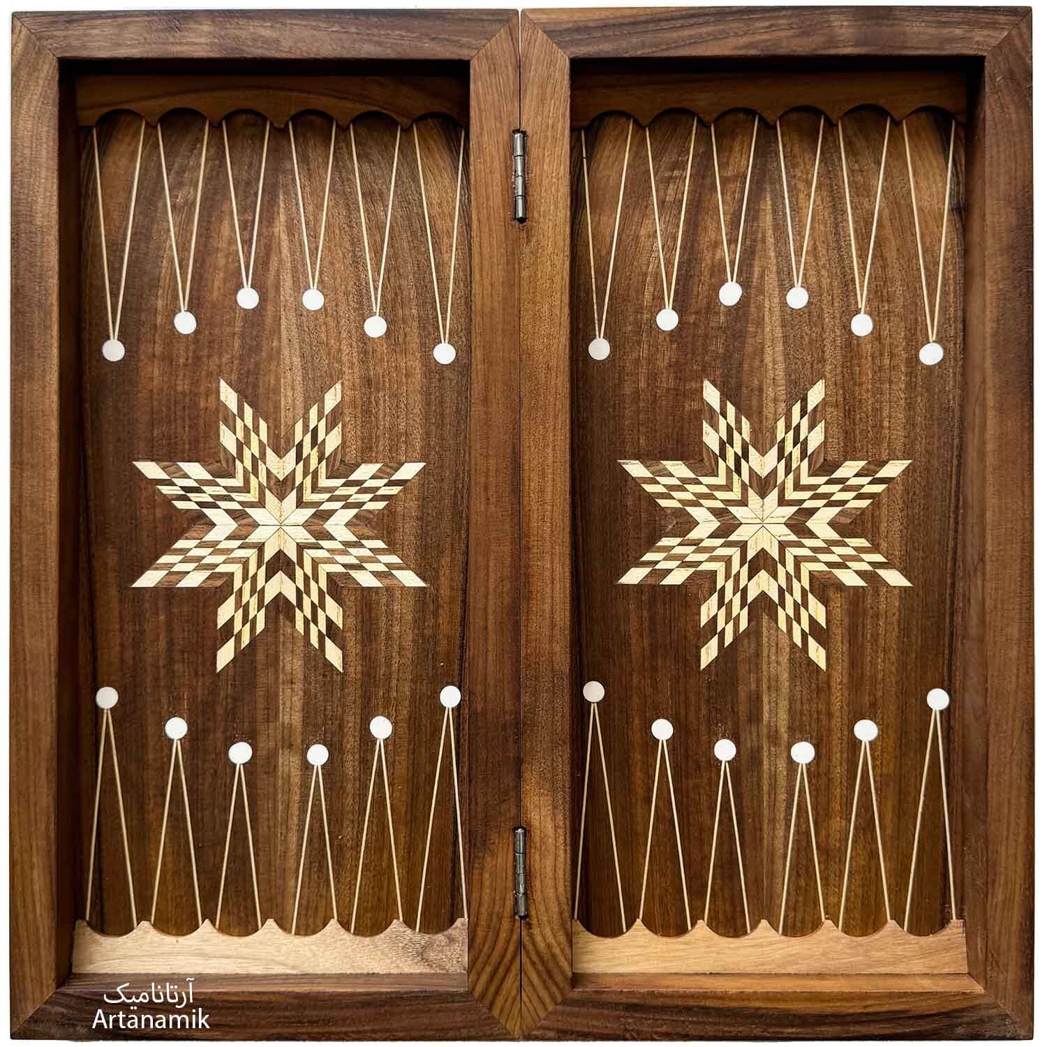  تخته نرد چوب گردو داخل مارس هشتپر 