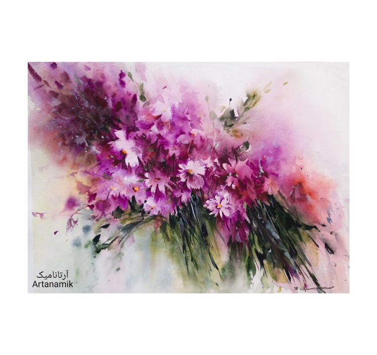 تابلو نقاشی آبرنگ، تابلو نقاشی کادویی، تابلو نقاشی دکوری