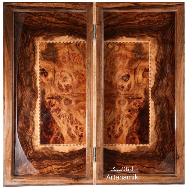 تخته نرد سنندج داخل ریشه گردو | فروشگاه آرتانامیک