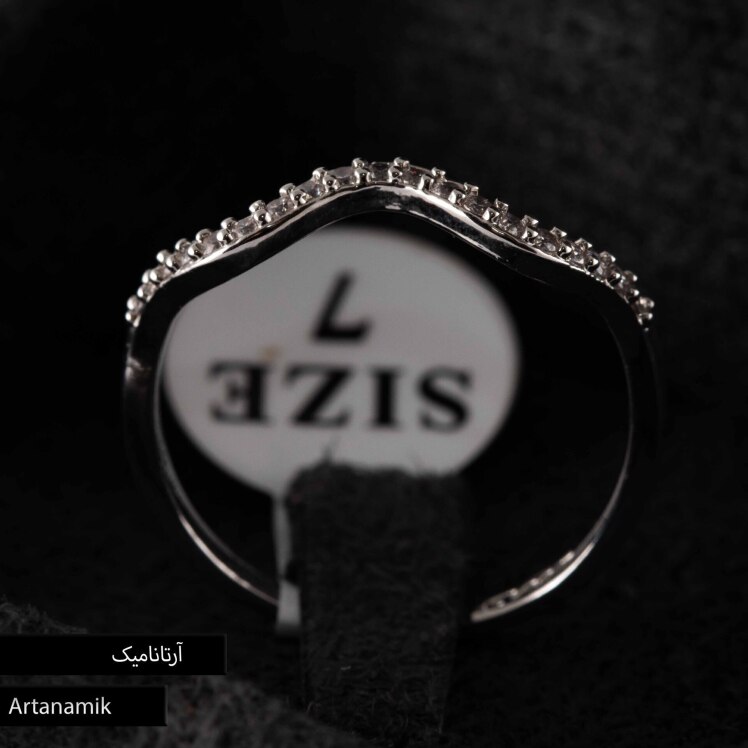 حلقه زنانه و دخترانه نگین دار | فروشگاه آرتانامیک