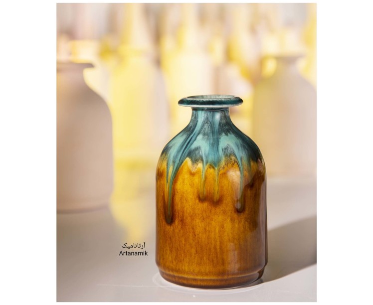 گلدان سرامیکی-بطری، گلدان کادویی و گلدان دکوری