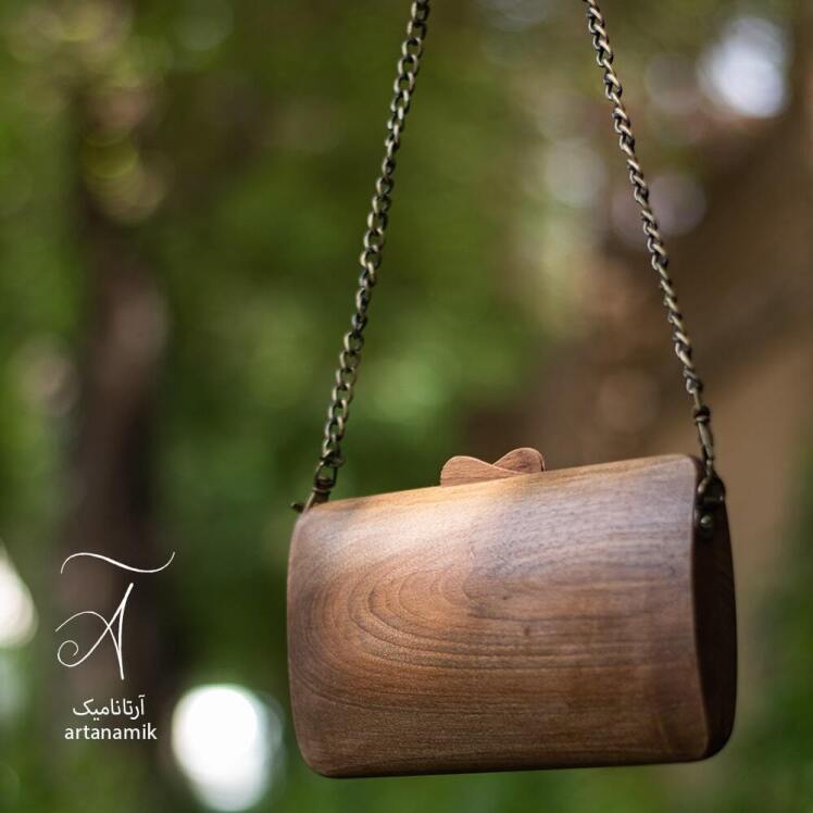 کیف چوبی زنانه و دخترانه | فروشگاه آرتانامیک