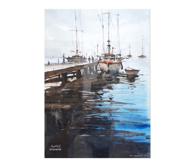 تابلو نقاشی آبرنگ، تابلو نقاشی کادویی، تابلو نقاشی دکوری