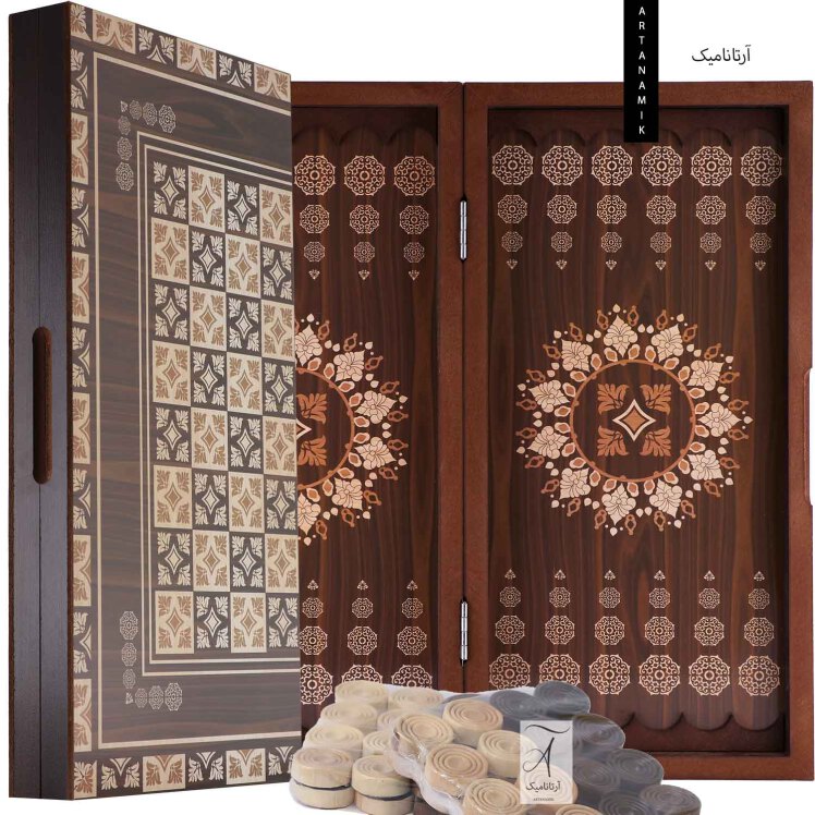 تخته نرد و شطرنج پارسی خورشیدی | آرتانامیک