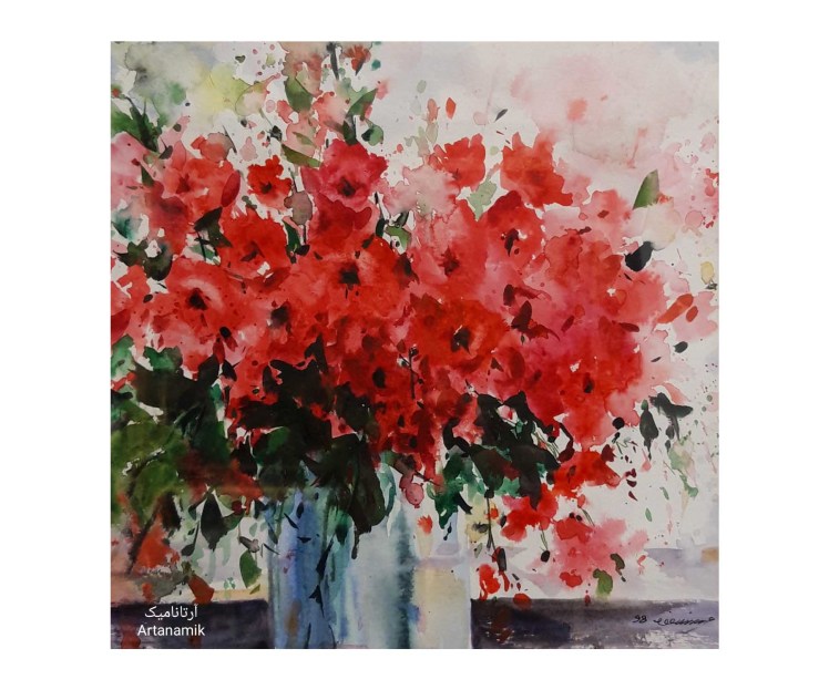 تابلو نقاشی آبرنگ، تابلو نقاشی کادویی، تابلو نقاشی دکوری