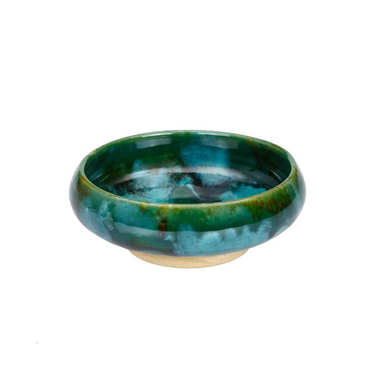 سوپ خوری سفالی با لعاب قلیایی