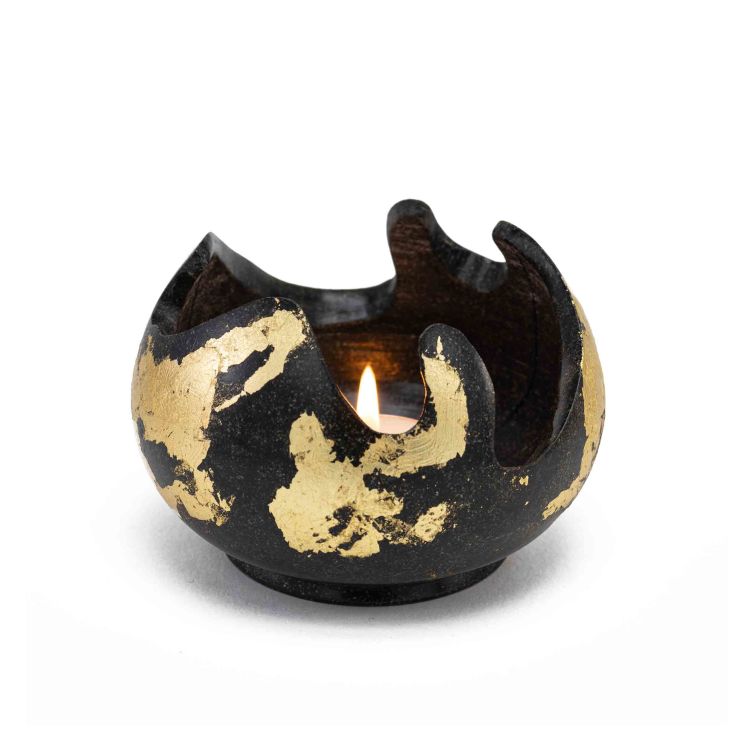 شعمدان سنگی ساخته شده از سنگ سرپانتین، شمعدان دکوری و شمعدان کادویی