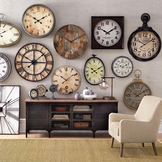 ساعت ديواری برای زيبايی و تکميل دکور
