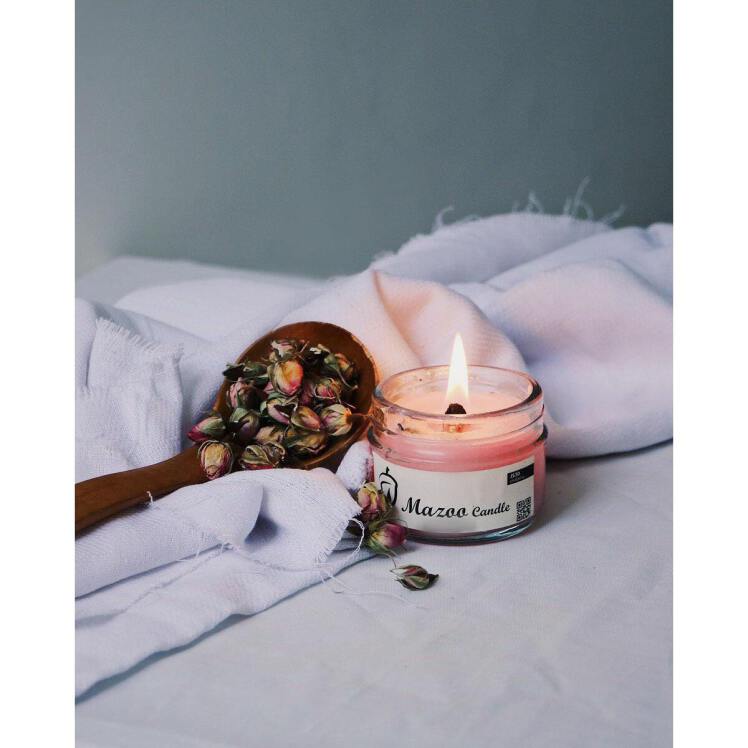 خرید شمع معطر با فیتیله چوبی و رنگ ها و رایحه های مختلف، شمع با کیفیت، شمع دکوری