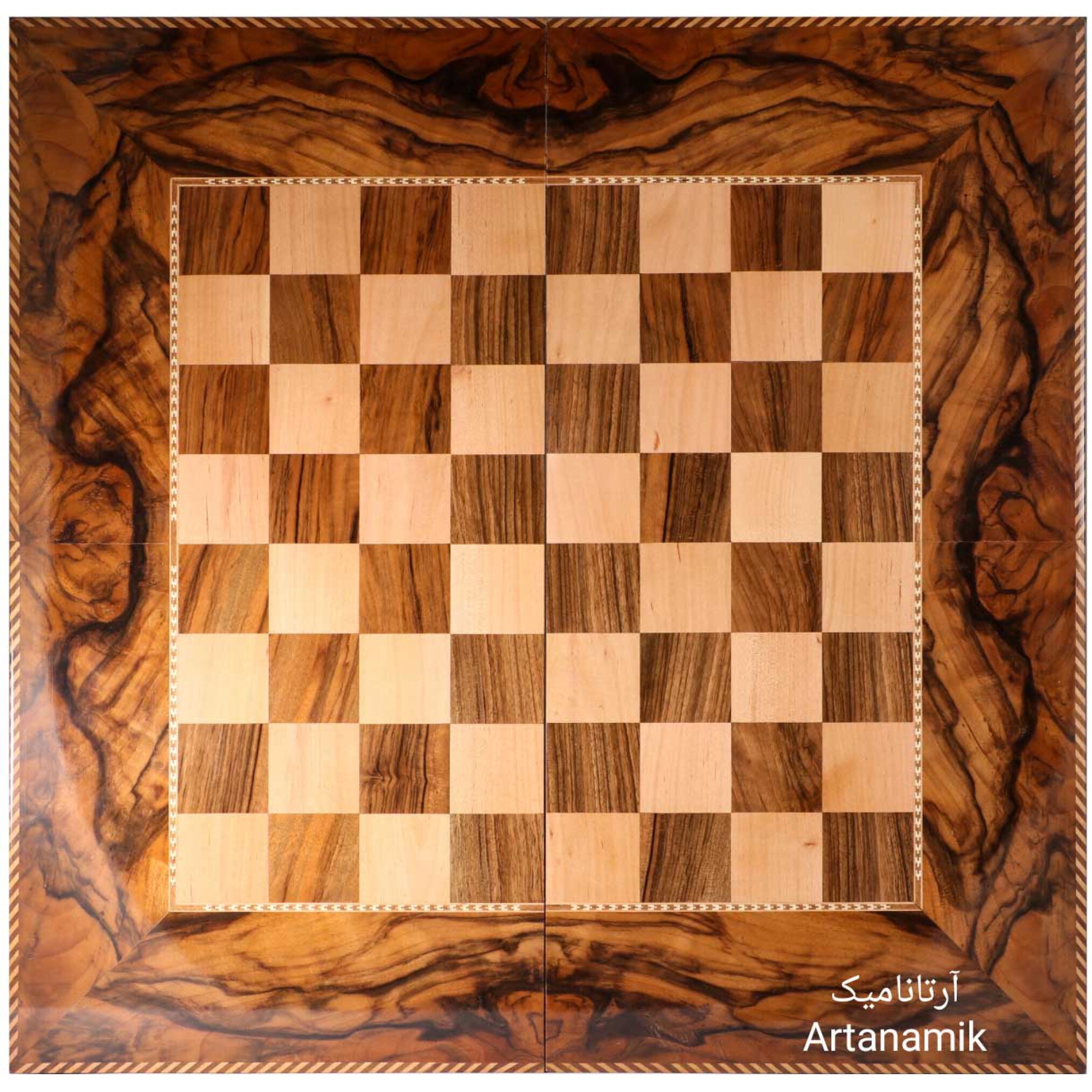  شطرنج سنندج معرق طرح آرش کمانگیر 