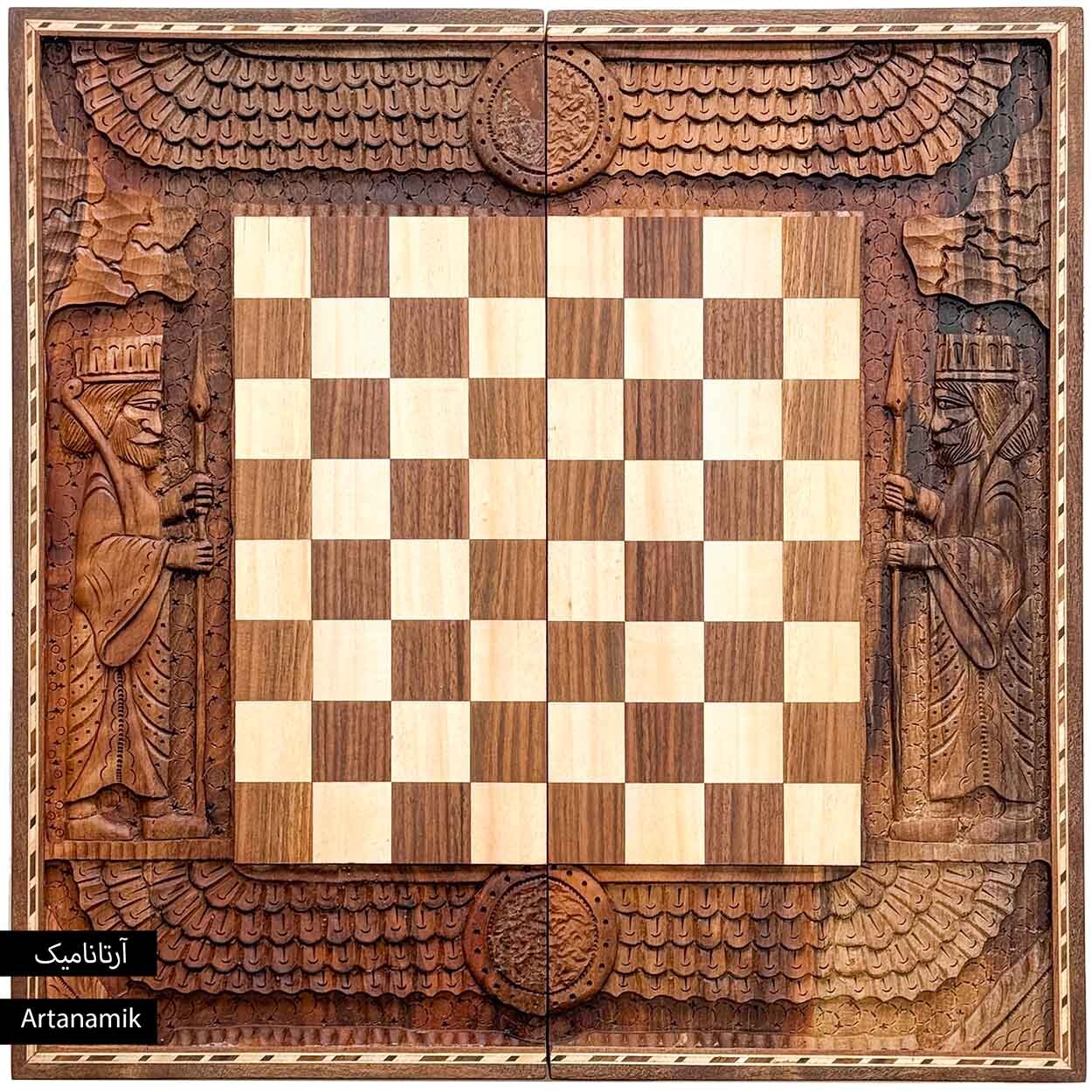  تخته نرد منبت کاری شده و شطرنج هخامنشی | آرتانامیک 