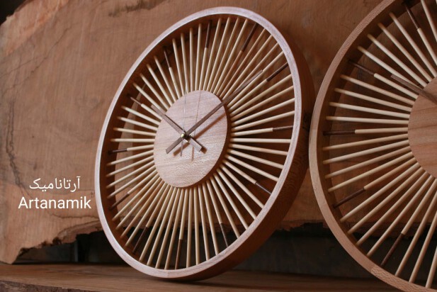ساعت چوبی انتخاب خاص پسندان