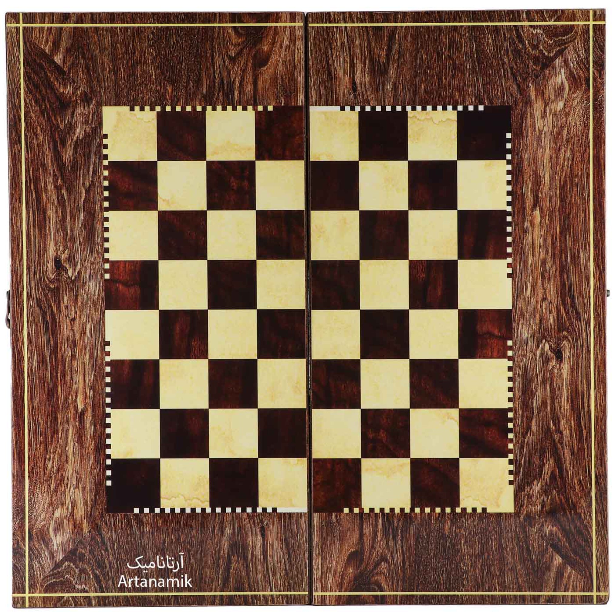 شطرنج کلاف چوب روس طرح گردو | آرتانامیک 